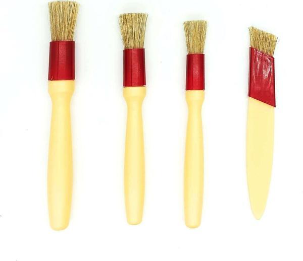 Pebeo Beyaz Bristle Kıl 4lü Başlangıç Fırça Seti 23 - Image 1