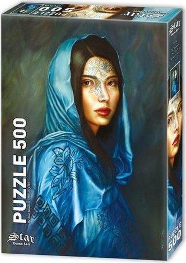 Star Game Mavi Zambak 500 Parça Puzzle 1100592 - Image 1