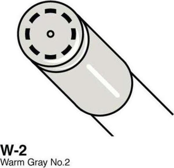 Copic Ciao Marker Kalem W2 Warm Gray - Image 1