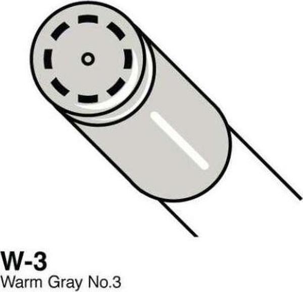 Copic Ciao Marker Kalem W3 Warm Gray - Image 1