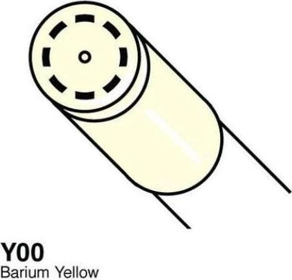 Copic Ciao Marker Kalem Y00 Barium Yellow - Image 1