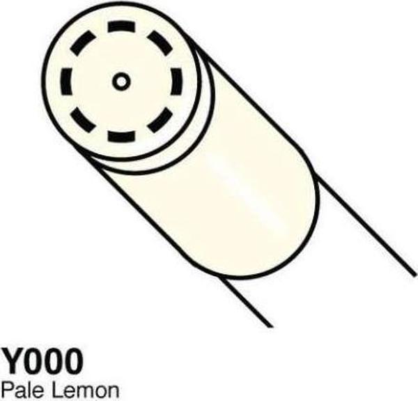 Copic Ciao Marker Kalem Y000 Pale Lemon - Image 1