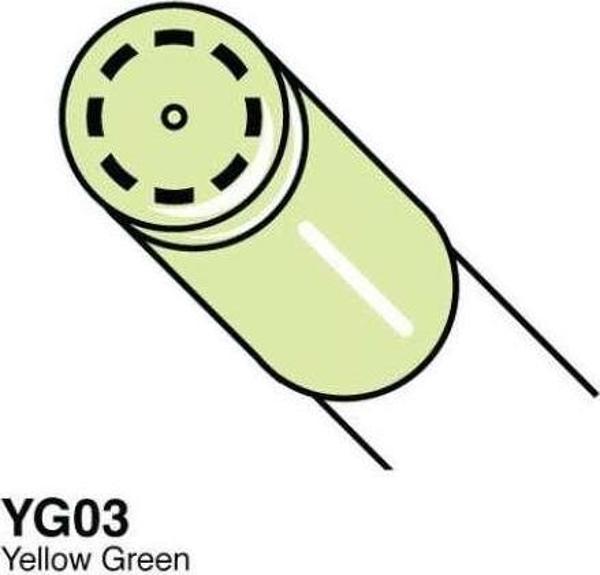 Copic Ciao Marker Kalem YG03 Yellow Green - Image 1