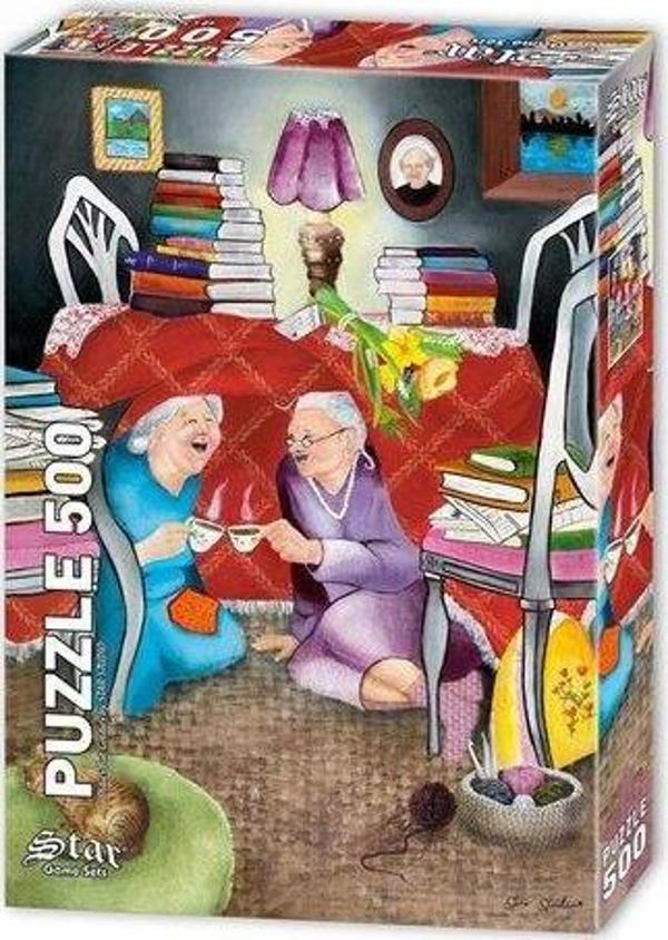 Star Game Altın Kızlar 500 Parça Puzzle 1101094 - Image 1