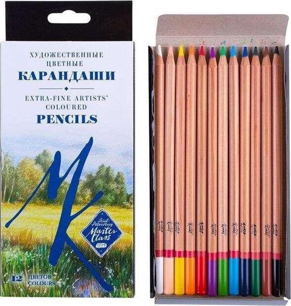 St. Petersburg Master Class Extra-Fine Artists’ Kuru Boya Kalem Seti 12’li - Image 1