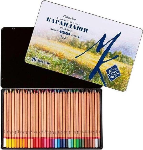 St. Petersburg Master Class Extra-Fine Artists’ Kuru Boya Kalem Seti Metal Kutu 36’lı - Image 1