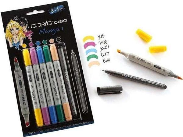 Copic Ciao 5+1 Set Manga 1 - Image 1