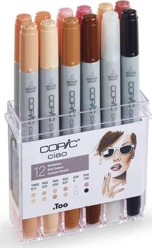 Copic Ciao Skin Colours Set 12’li - Image 1