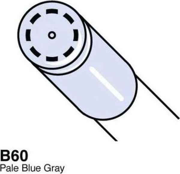 Copic Ciao Marker Kalem B60 Pale Blue Gray - Image 1