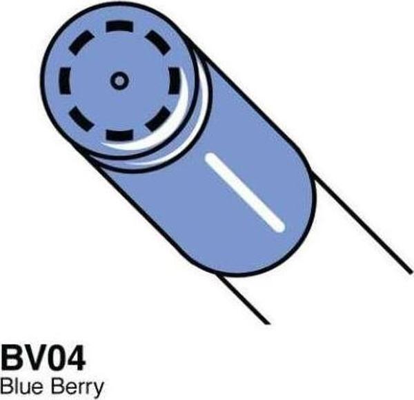 Copic Ciao Marker Kalem BV04 Blue Berry - Image 1