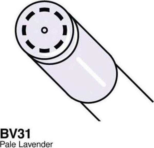 Copic Ciao Marker Kalem BV31 Pale Lavender - Image 1