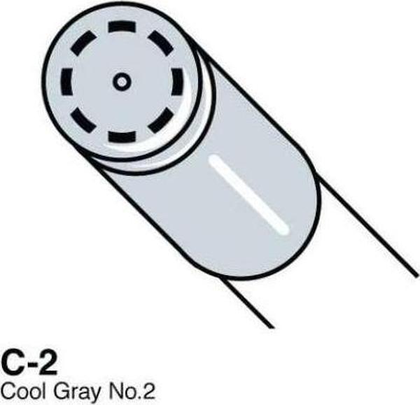 Copic Ciao Marker Kalem C2 Cool Gray - Image 1