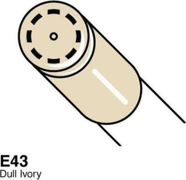 Copic Ciao Marker Kalem E43 Dull Ivory - Image 1