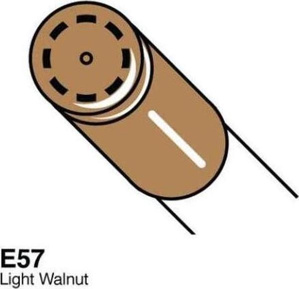Copic Ciao Marker Kalem E57 Light Walnut - Image 1