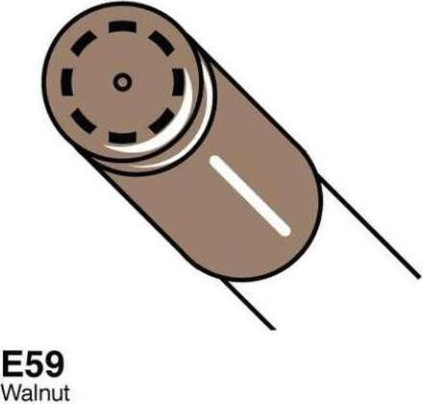 Copic Ciao Marker Kalem E59 Walnut - Image 1