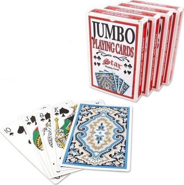 Star Jumbo Playing Cards 1033357 - Image 1