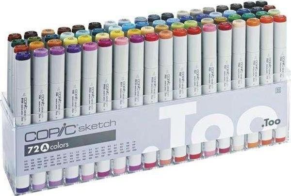 Copic Sketch Set A 72’li - Image 1