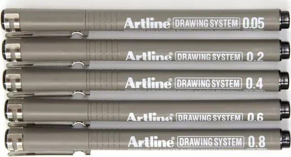 Artline Teknik Çizim Kalemi 5li Set No2 - Image 1