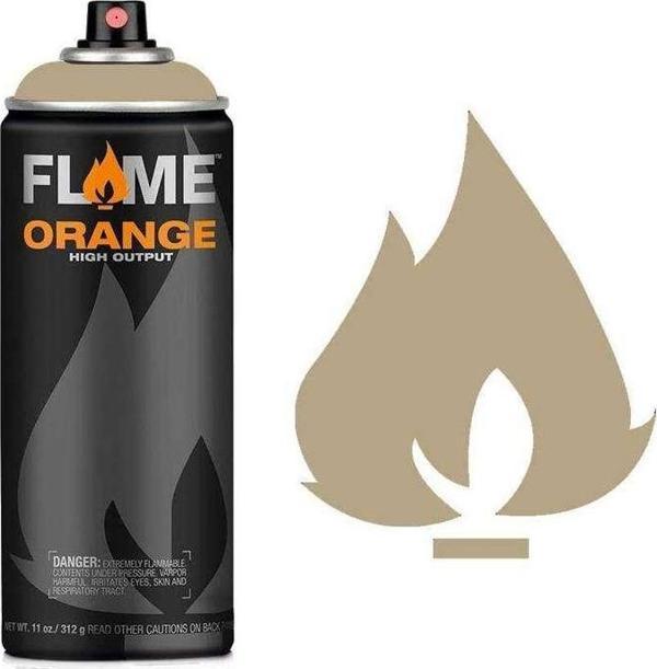 Flame Orange Sprey Boya 400 ml Grey Beige Light 732 - Image 1