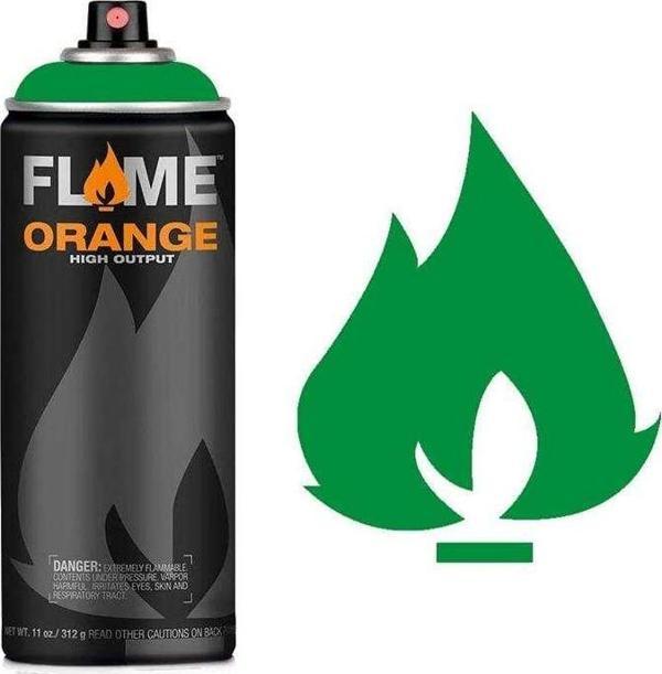 Flame Orange Sprey Boya 400 ml Juice Green 629 - Image 1
