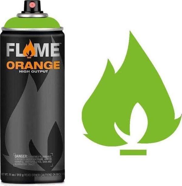 Flame Orange Sprey Boya 400 ml Kiwi 642 - Image 1