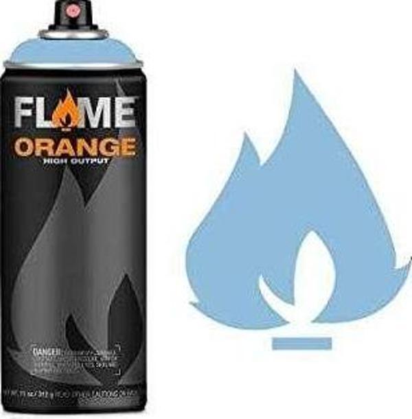 Flame Orange Sprey Boya 400 ml Light Blue Light 504 - Image 1