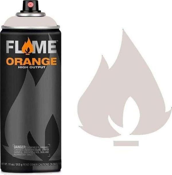 Flame Orange Sprey Boya 400 ml Light Grey Neutral 834 - Image 1
