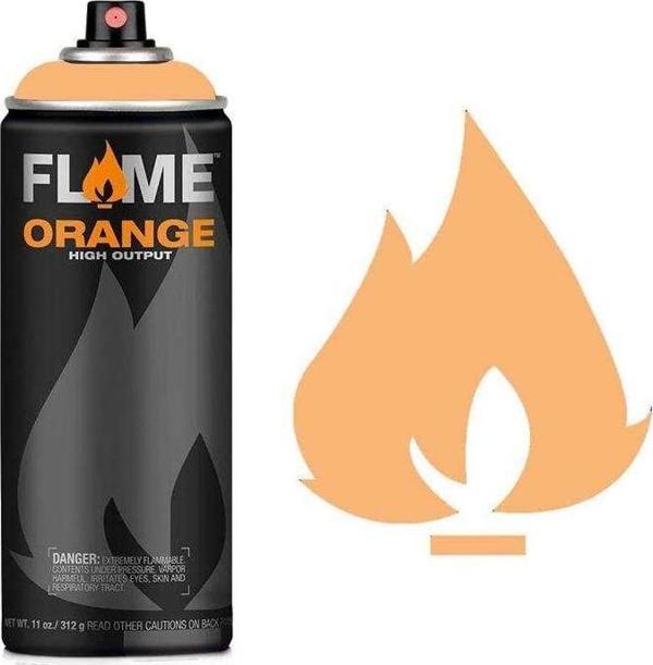 Flame Orange Sprey Boya 400 ml Peach 200 - Image 1