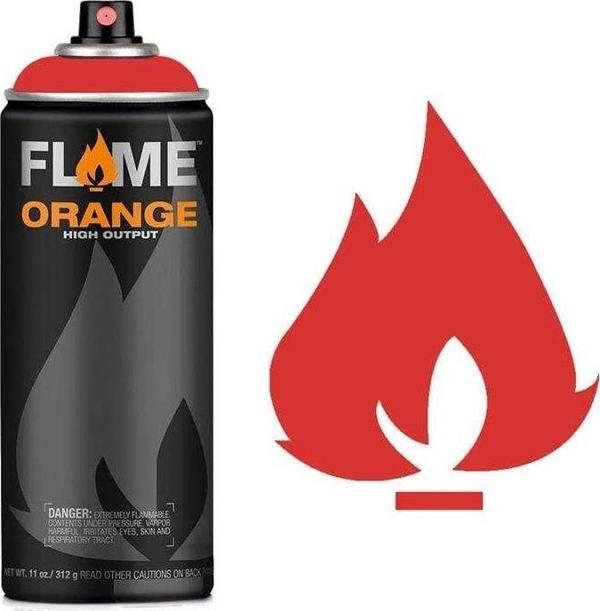 Flame Orange Sprey Boya 400 ml Signal Red 304 - Image 1