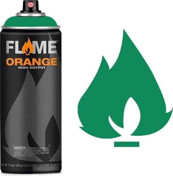 Flame Orange Sprey Boya 400 ml Turquoise 672 - Image 1