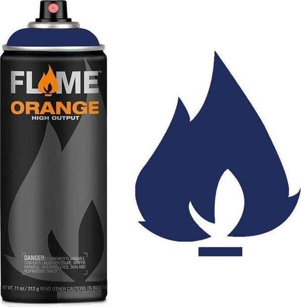 Flame Orange Sprey Boya 400 ml Ultramarine Blue 515 - Image 1