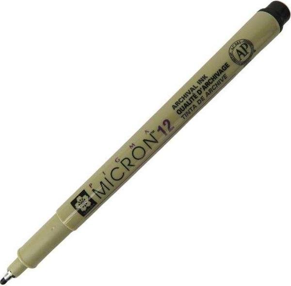 Sakura Pigma Micron Teknik Çizim Kalemi 1,2 mm Siyah - Image 1