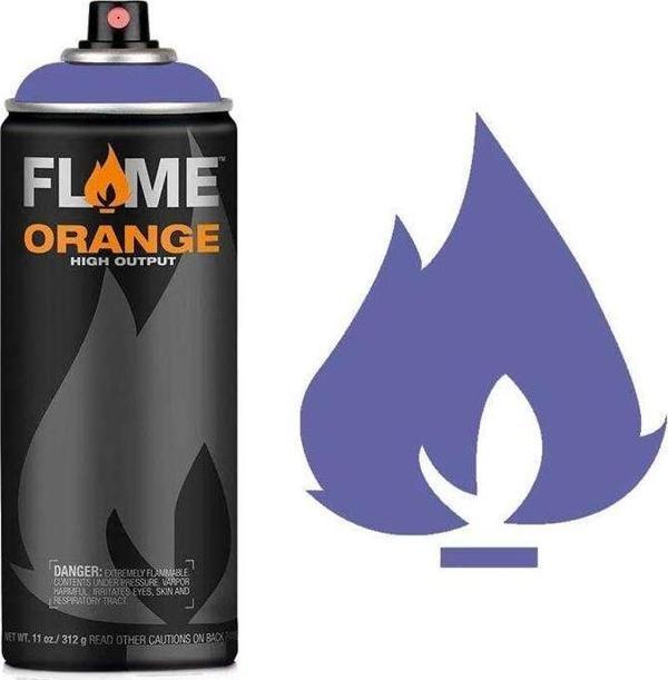 Flame Orange Sprey Boya 400 ml Viola 418 - Image 1