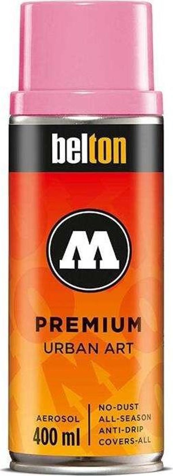 Molotow Belton Premium Sprey Boya 400 ml MAD C Psycho Pink 59 - Image 1