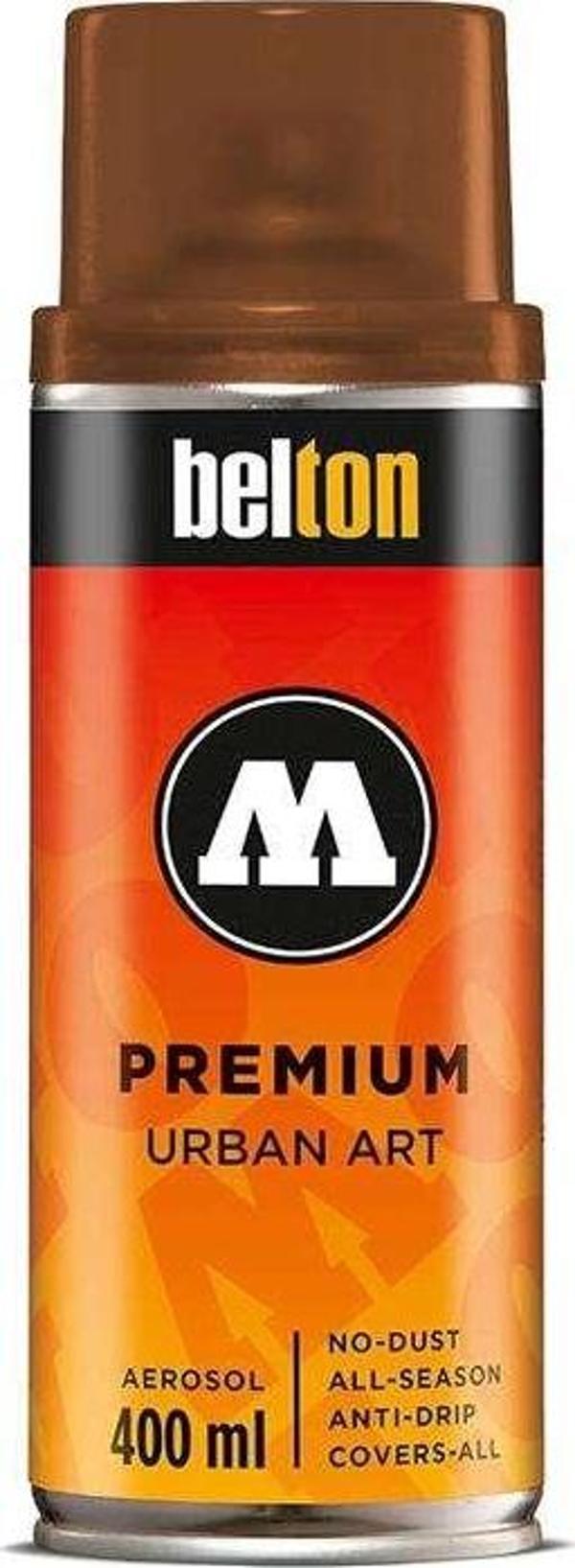 Molotow Belton Premium Sprey Boya 400 ml Transparent Beige Brown 247 - Image 1