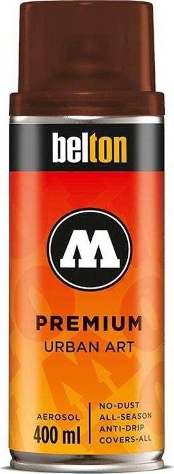 Molotow Belton Premium Sprey Boya 400 ml Transparent Hazelnut 246 - Image 1
