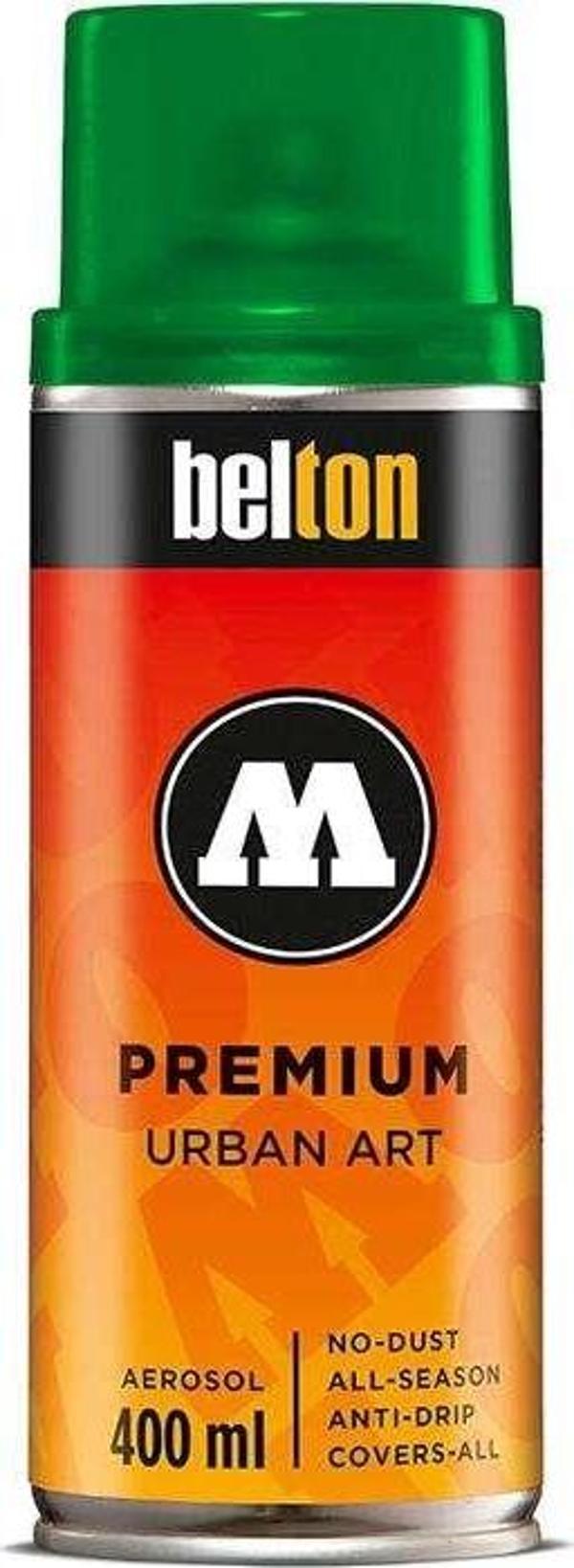 Molotow Belton Premium Sprey Boya 400 ml Transparent Juice Green 245 - Image 1