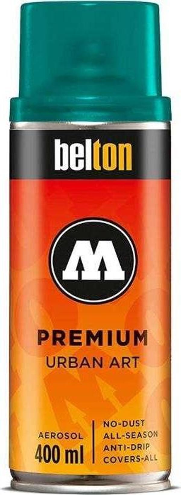 Molotow Belton Premium Sprey Boya 400 ml Transparent Lagoon Blue 244 - Image 1