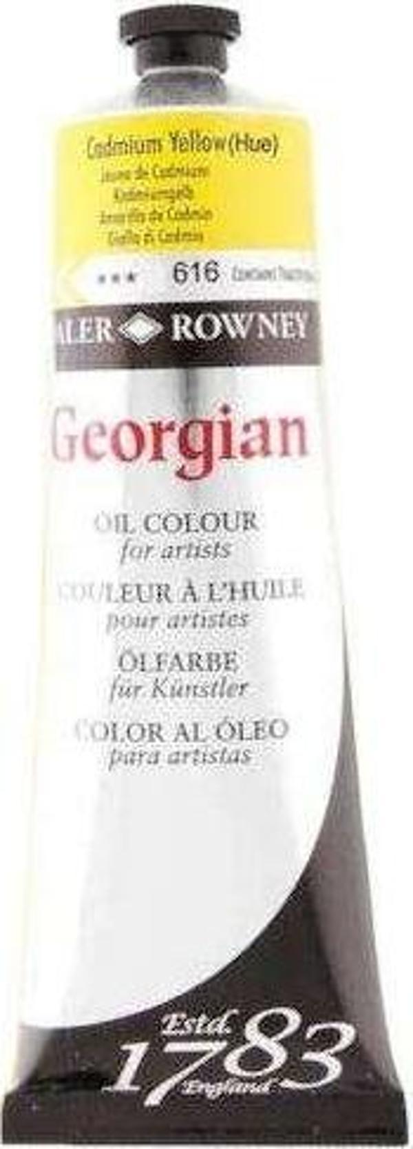 Daler Rowney Georgian Yağlı Boya 38 ml Cadmium Yellow Hue 616 - Image 1