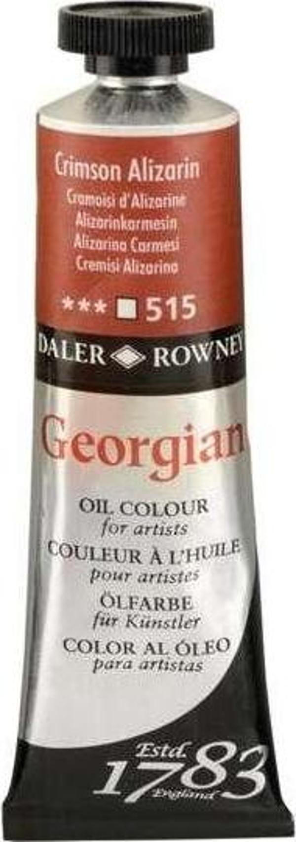 Daler Rowney Georgian Yağlı Boya 38 ml Crimson Alizarin 515 - Image 1