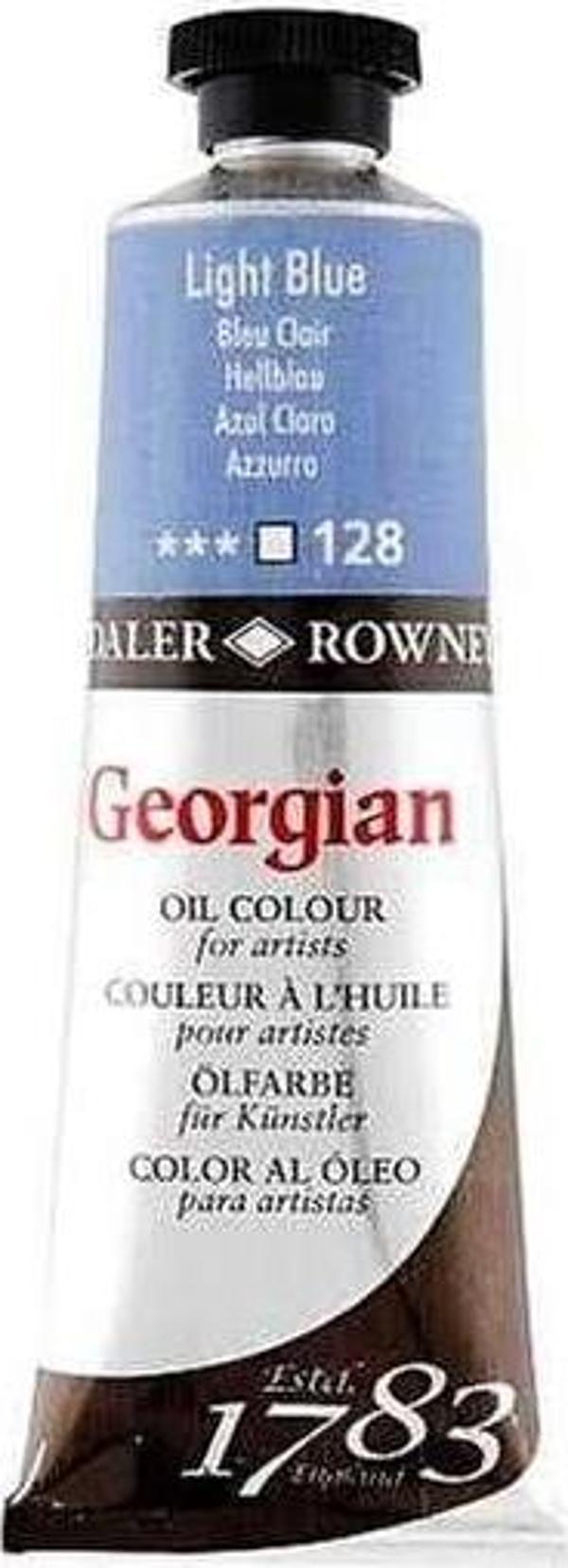 Daler Rowney Georgian Yağlı Boya 38 ml Light Blue 128 - Image 1