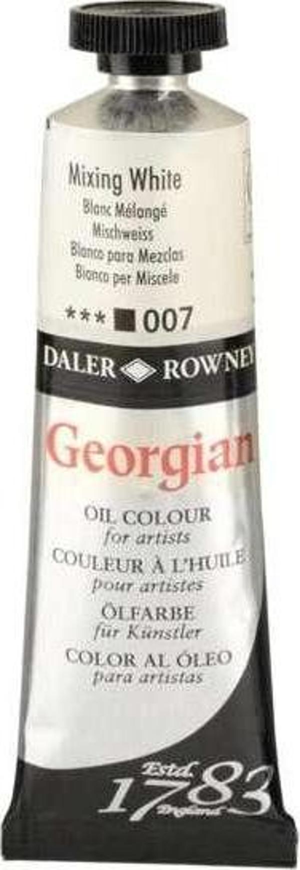 Daler Rowney Georgian Yağlı Boya 38 ml Mixing White 7 - Image 1