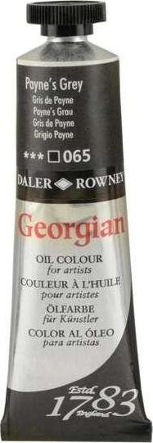 Daler Rowney Georgian Yağlı Boya 38 ml Payne’s Grey 65 - Image 1