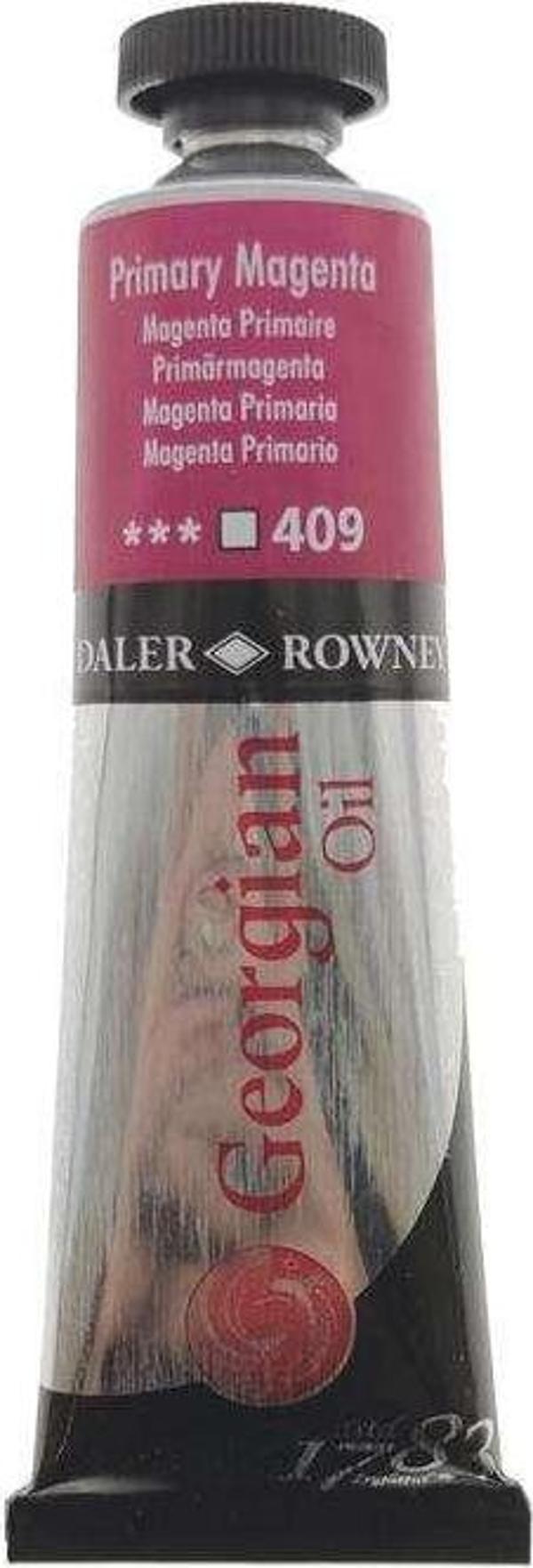 Daler Rowney Georgian Yağlı Boya 38 ml Primary Magenta 409 - Image 1