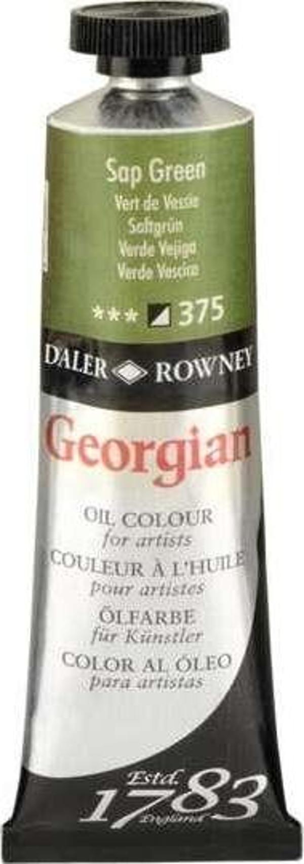 Daler Rowney Georgian Yağlı Boya 38 ml Sap Green 375 - Image 1