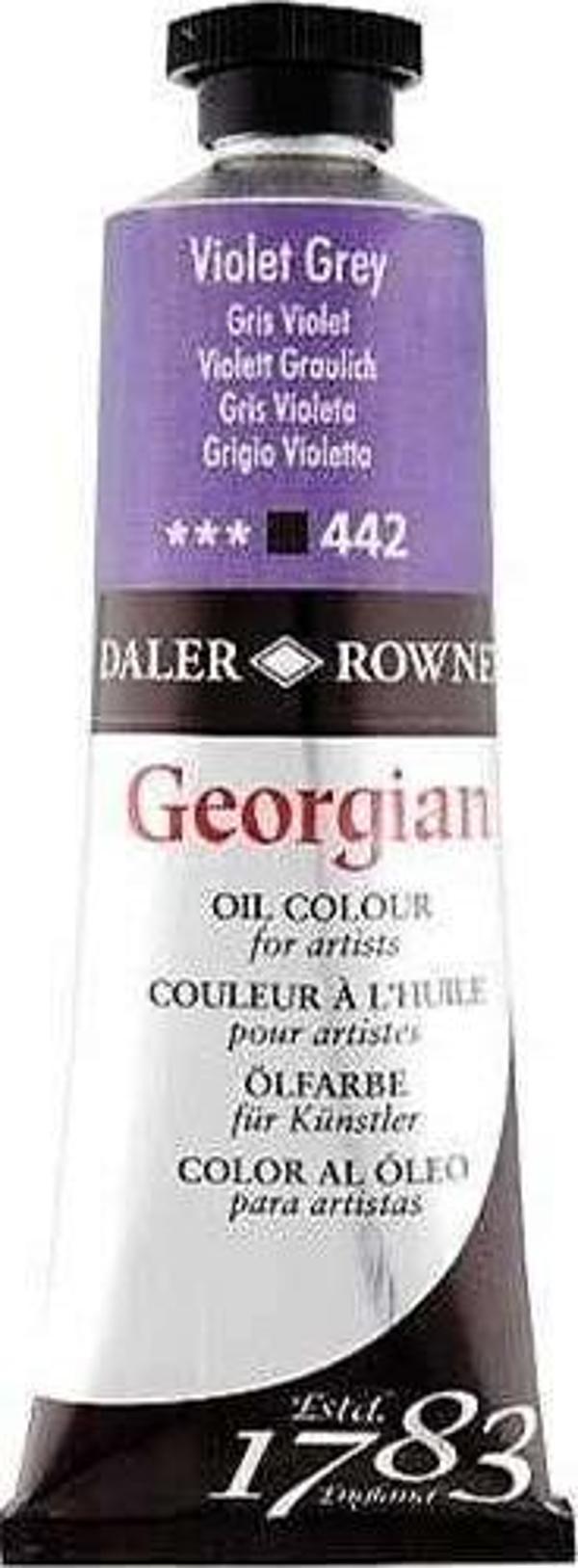 Daler Rowney Georgian Yağlı Boya 38 ml Violet Grey 442 - Image 1
