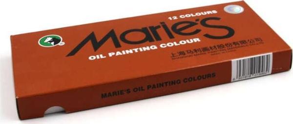 Maries Yağlı Boya Seti 12 ml 12li E1381 - Image 1