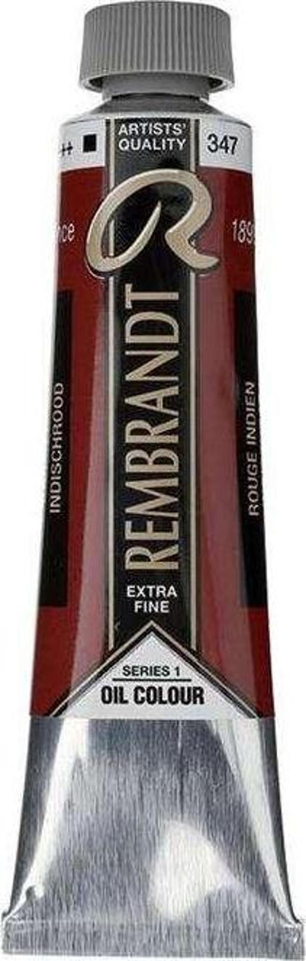 Rembrandt Yağlı Boya 40 ml Seri 1 Indian Red 347 - Image 1