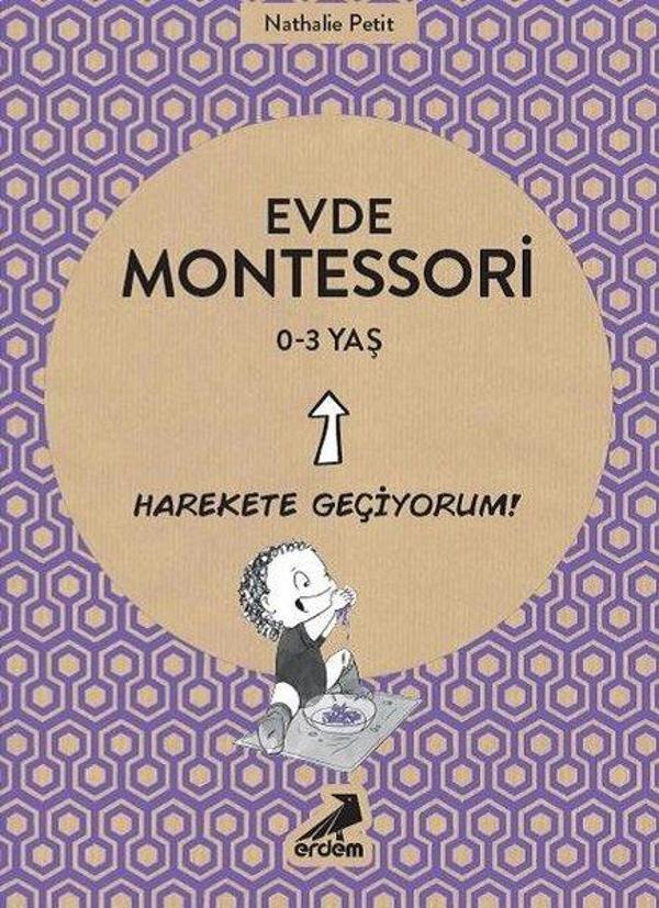 Evde Montessori - Harekete Geçiyorum! 0-3 Yaş - Erdem Yayınları - Image 1