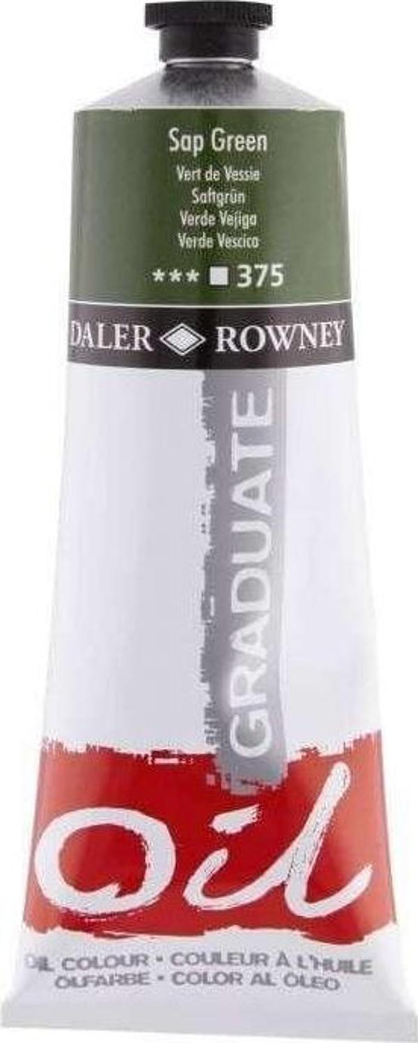 Daler Rowney Graduate Yağlı Boya 200 ml Sap Green 375 - Image 1